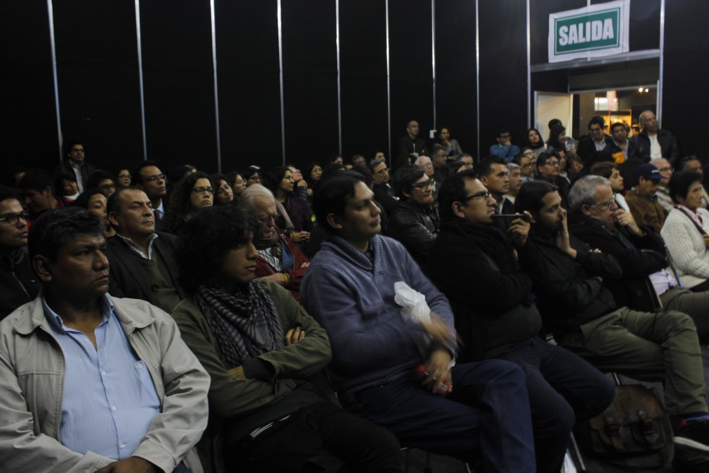 Auditorio lleno durante la presentación de El Bosque Ilustrado. Foto: Sanny Ancón López