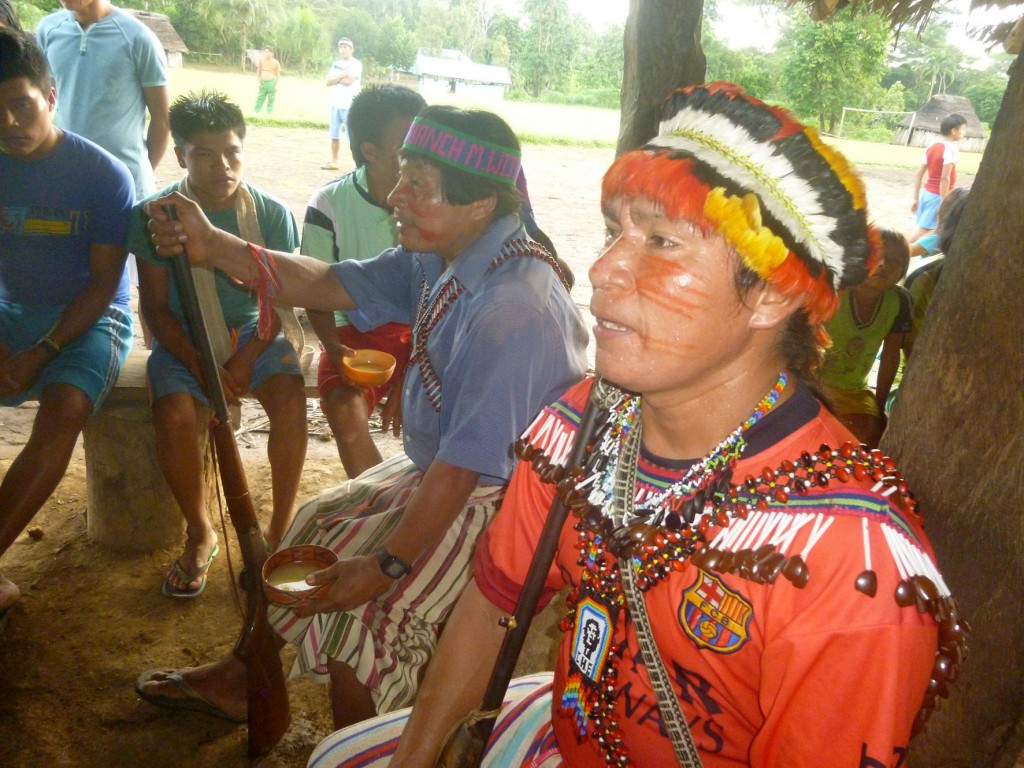 El pueblo Achuar se muestra orgulloso de sus orígenes, su cultura y su cosmovisión. Foto: Cedida