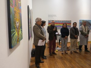 La muestra cuenta con la organización conjunta de la Municipalidad de Lima, la comunidad Cantagallo, el Caaap y la CNDDHH. Foto: Beatriz García