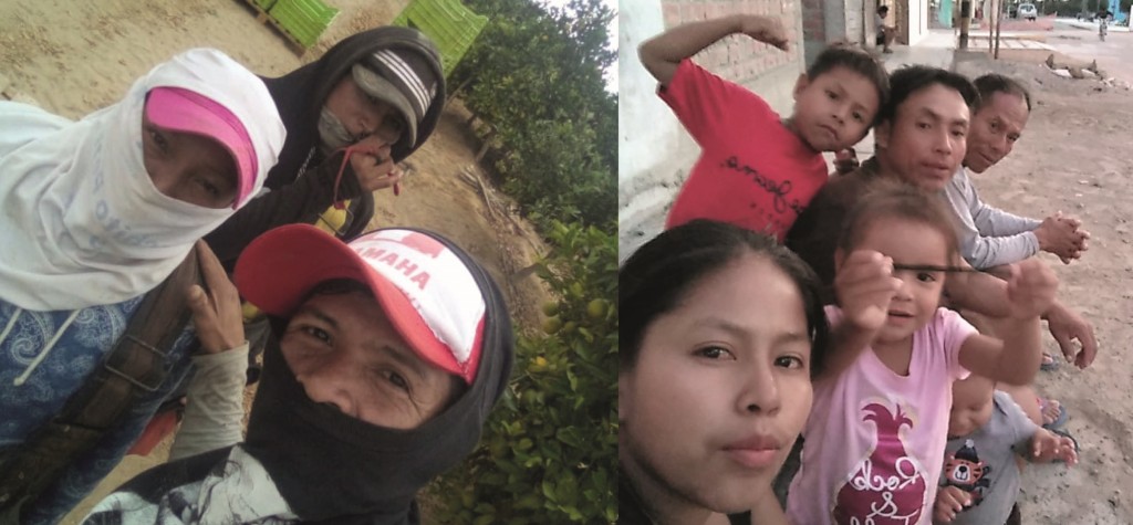 La familia de Iván Campos es una de las que espera poder regresar a Ucayali. Foto: Cedida