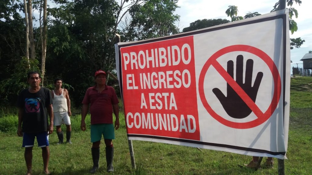 Comunidades de la triple frontera con Colombia y Brasil están viéndose muy afectadas. Foto: Cedida
