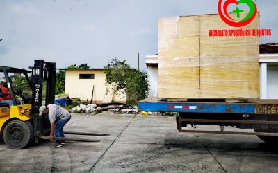 Iquitos: Llega una segunda planta de oxígeno con la coordinación del Vicariato