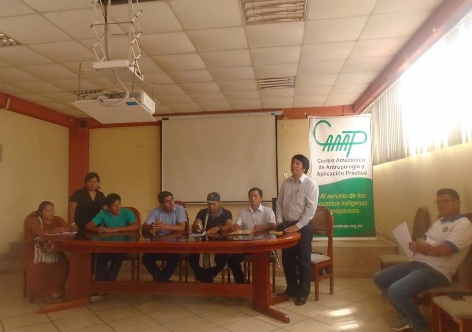 Selva central: Realizan taller sobre actualización de estatutos comunales en Pichanaki