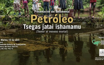 Hoy presentan en Lima documental sobre afectados por derrame petrolero en Chiriaco