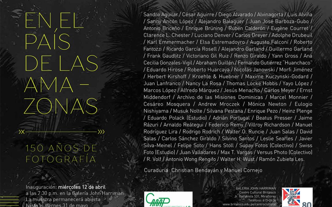 «En el país de las Amazonas», exposición con más de 80 fotógrafos se inaugura mañana en Lima