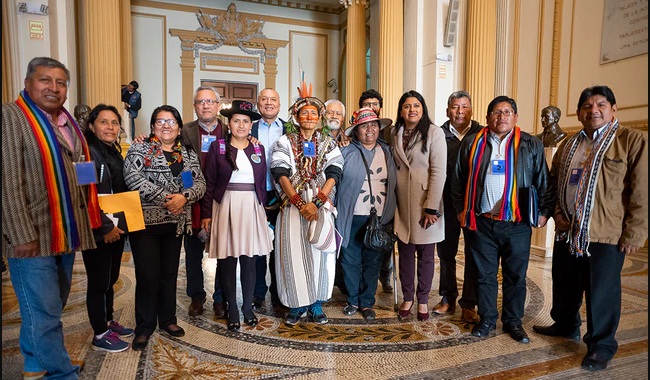 Proponen que haya representación de pueblos indígenas en el Congreso