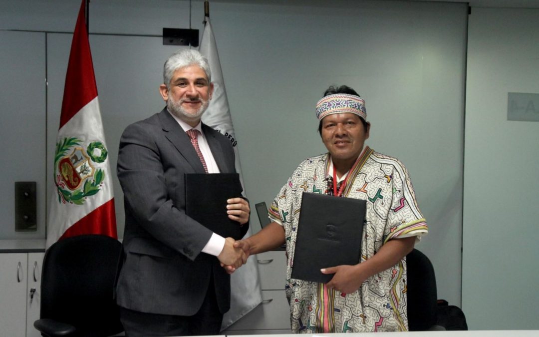 Suscriben convenio de cooperación para garantizar derechos de los pueblos indígenas