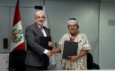 Suscriben convenio de cooperación para garantizar derechos de los pueblos indígenas