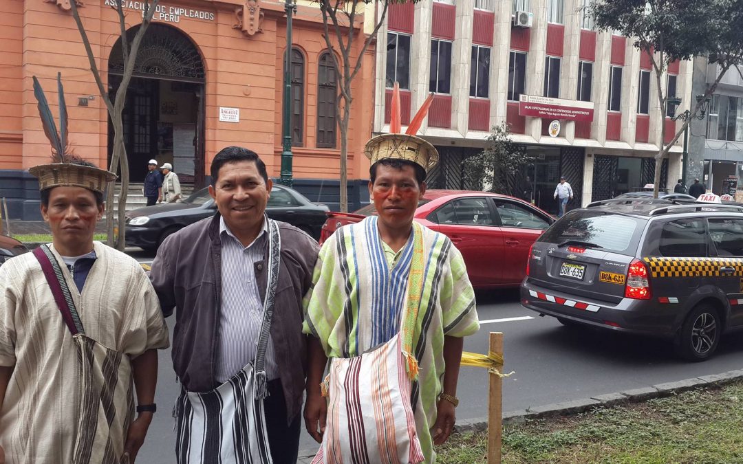 Comunidad Nativa Samaniato lucha por evitar el despojo de su territorio ancestral en juzgado de Corte Superior de Lima