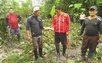 Derrame de petróleo en la frontera Ecuador-Perú ya afecta a comunidades kichwas del Napo