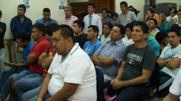 Ucayali: dictan prisión preventiva a 16 acusados de tala ilegal