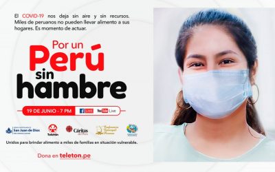 Fundación Teletón y Conferencia Episcopal Peruana presentan «Por un Perú sin hambre»