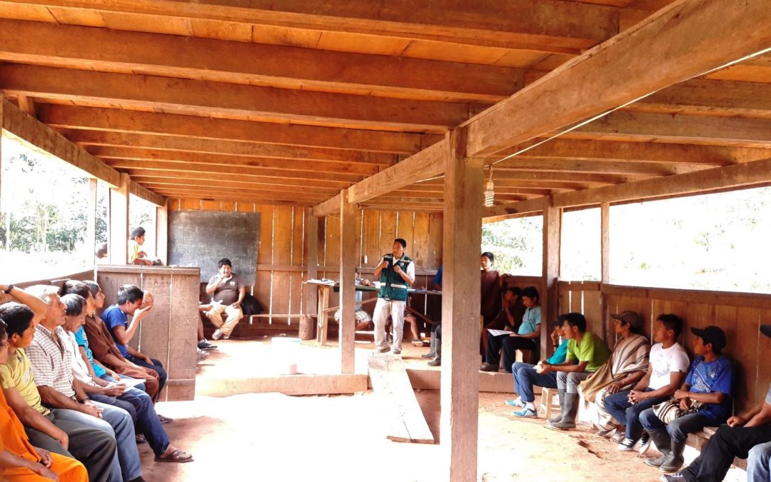 Capacitan en el manejo forestal comunitario a indígenas asháninkas