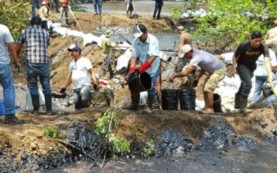 Osinergmin supervisa derrame en km 53+310 de Oleoducto Norperuano