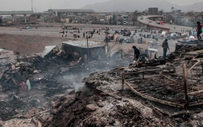 Damnificados de incendio en Cantagallo serán trasladados a albergue