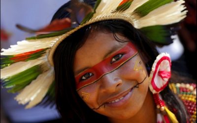 El desfile de la belleza natural en los Juegos Mundiales Indígenas