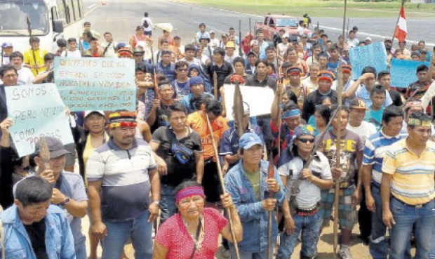 Indígenas prohíben que trabajadores del Lote 192 transiten en sus tierras