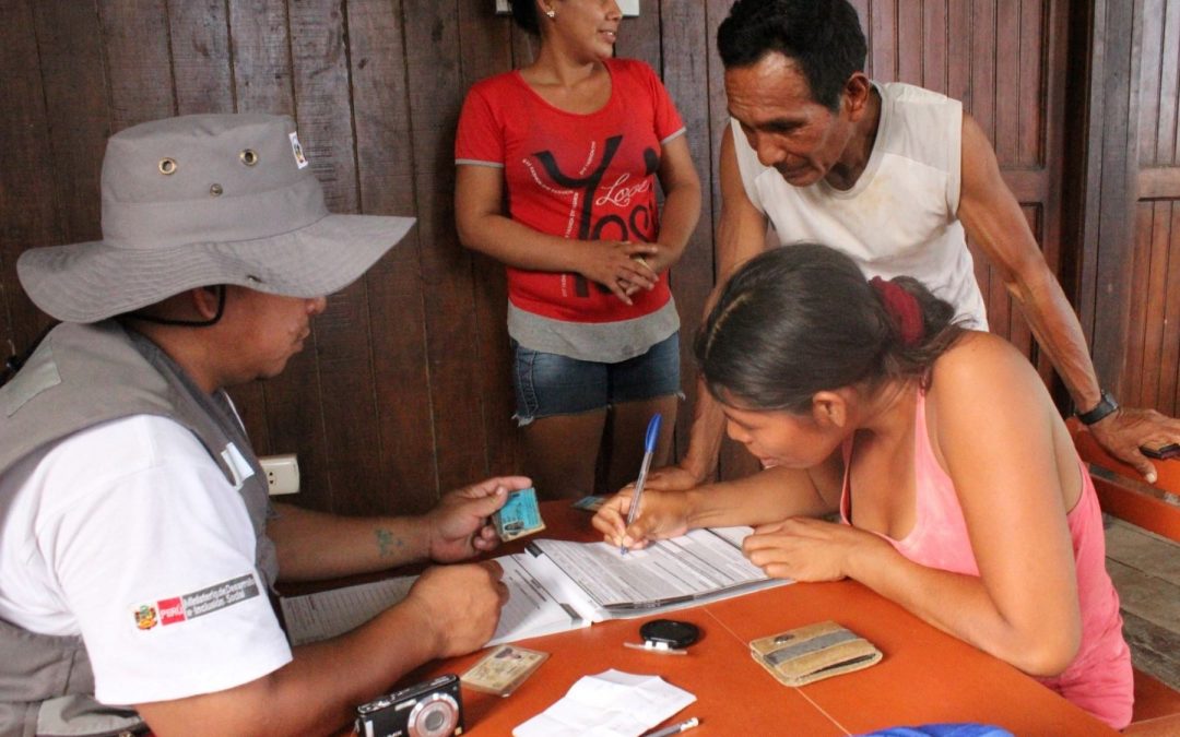 Fijan clasificación socioeconómica a 5,020 hogares indígenas de Loreto