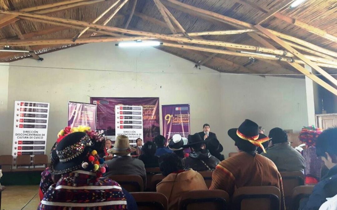 Forman intérpretes y traductores en lenguas indígenas en región Cusco