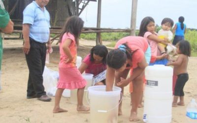 Ucayali: brindan sistemas de tratamiento de agua a pueblo Nahua