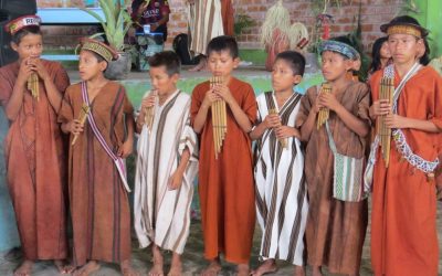 Niños yanesha buscan revalorar su identidad cultural durante encuentro