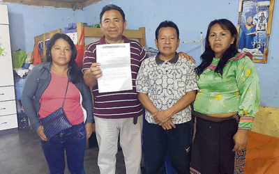 Shipibo-konibos solicitan reunión con Jorge Muñoz por problemas en Cantagallo
