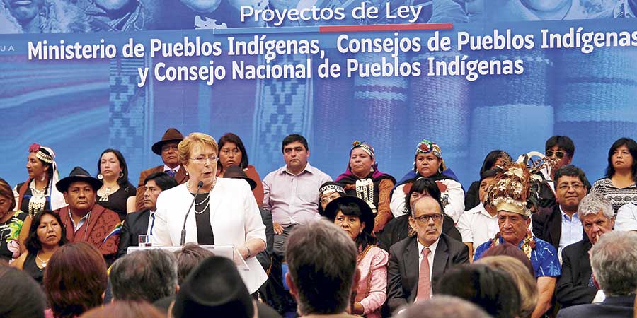 Chile: Gobierno retiró proyecto que crea el Ministerio de Pueblos Indígenas