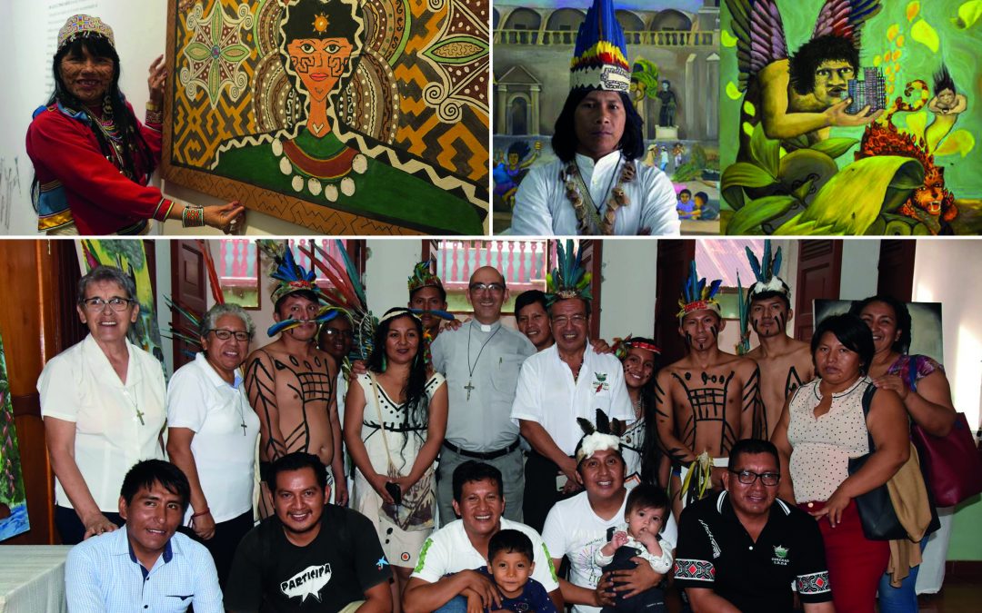 Arte amazónico: Impulsan diálogo de saberes y experiencias entre pintores indígenas en el contexto de COVID-19
