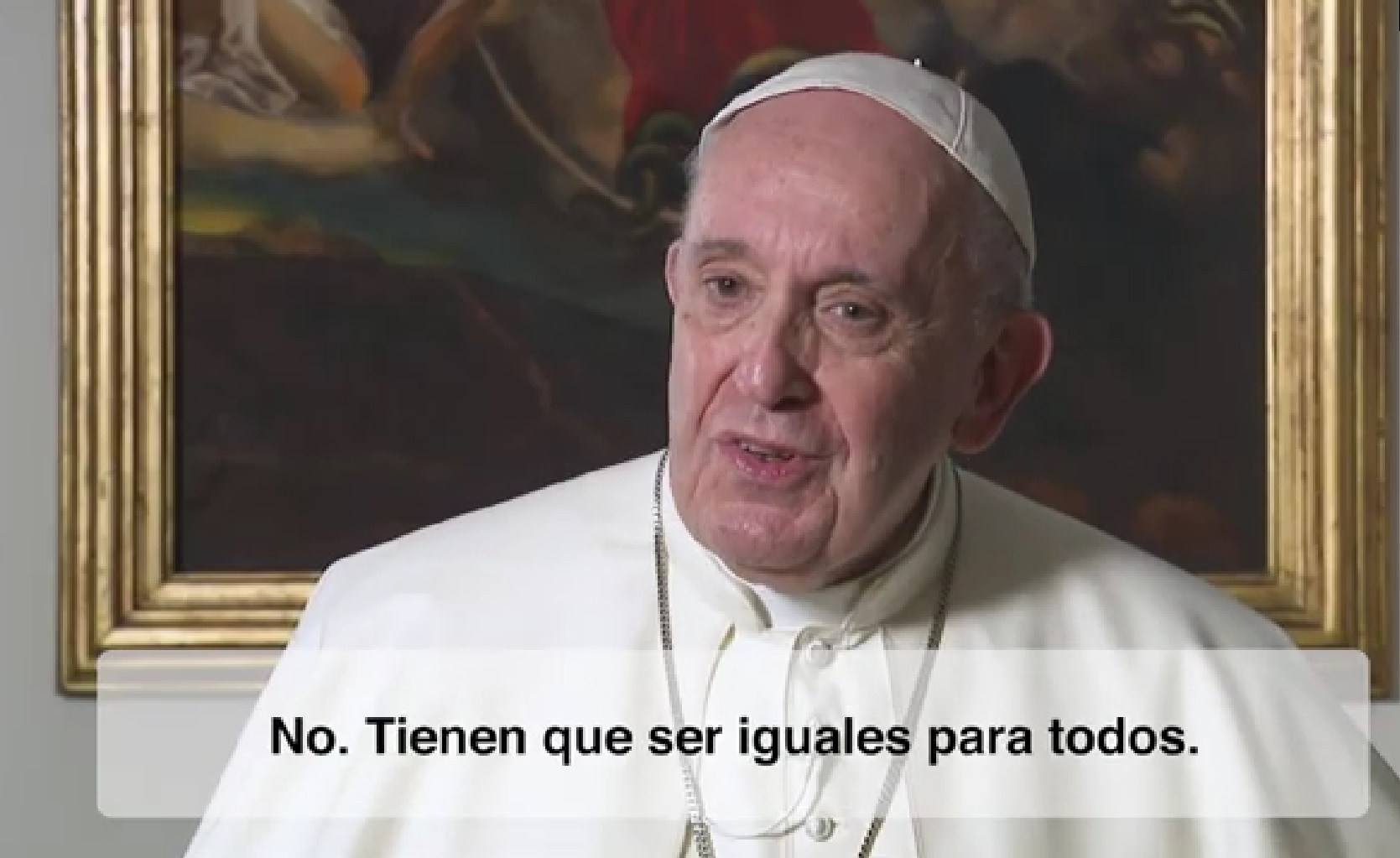 Defender los derechos humanos fundamentales necesita coraje y  determinación”. El Papa Francisco lanza mensaje por la igualdad - Centro  Amazónico de Antropología y Aplicación Práctica (CAAAP)