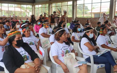 Pueblo Harakbut celebra el ‘I Congreso de la Mujer Harakbut’ bajo el lema “Nuestras voces salen del bosque”