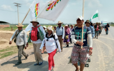 Bolivia: Piden atender el clamor de los pueblos indígenas que marchan en defensa de sus territorios