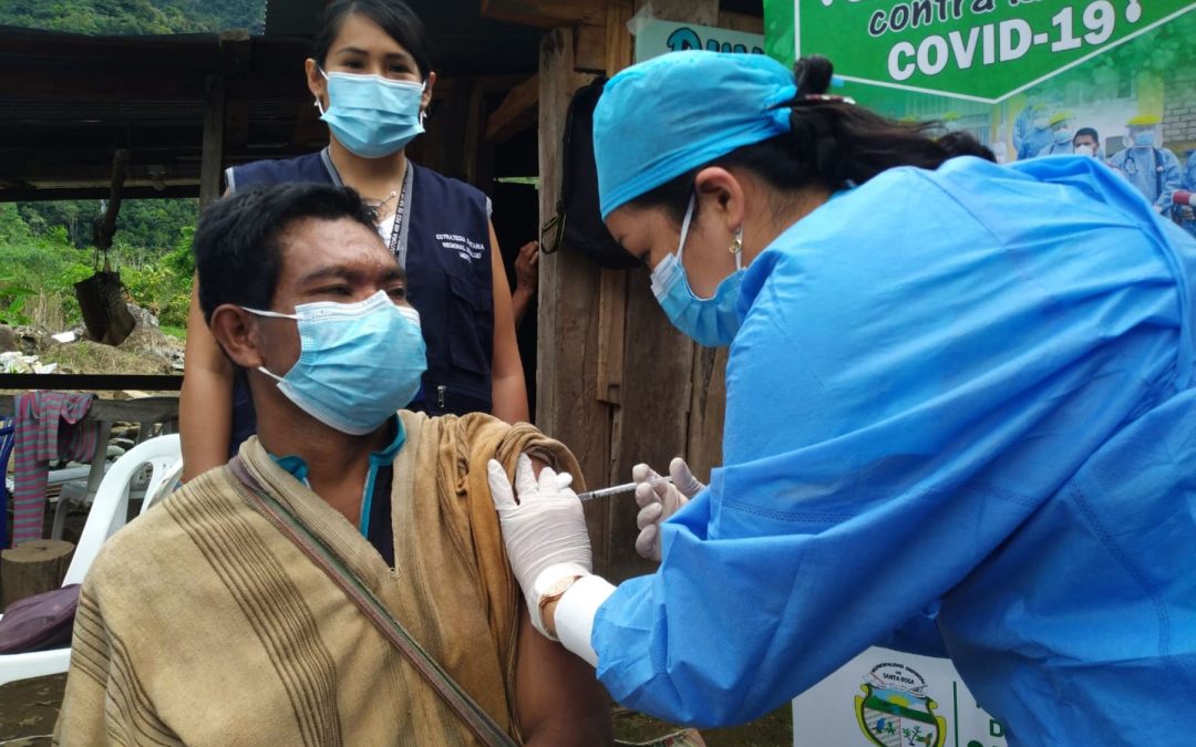 Más de 92 mil indígenas de la Amazonía inmunizados con las dos dosis de la vacuna contra la COVID-19