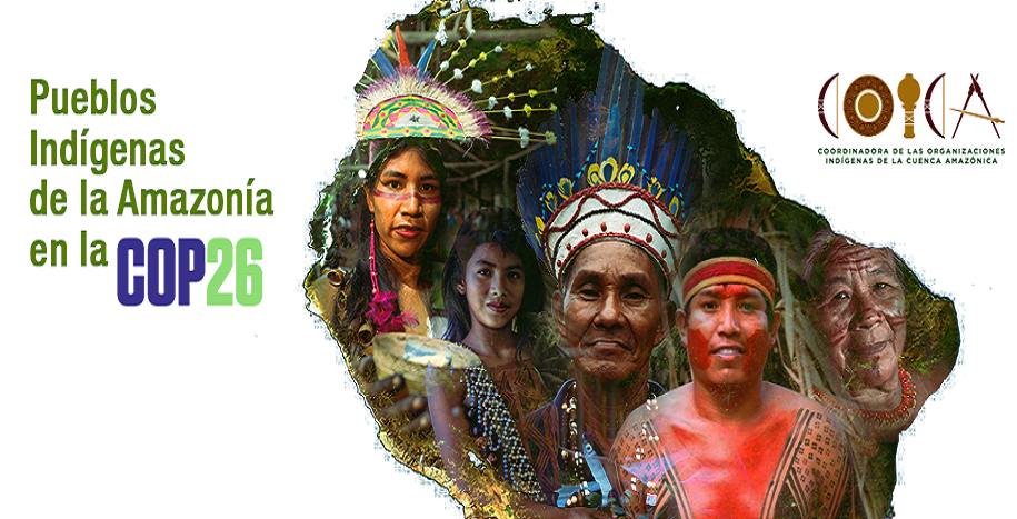Pueblos indígenas amazónicos en la COP26 alzan la voz por soluciones reales para proteger la Amazonía y el planeta