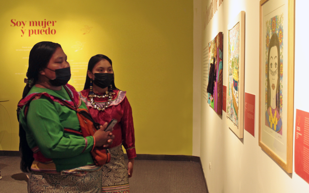 Inauguran exposición de mujeres artistas amazónicas «Puedo caminar, puedo volar»