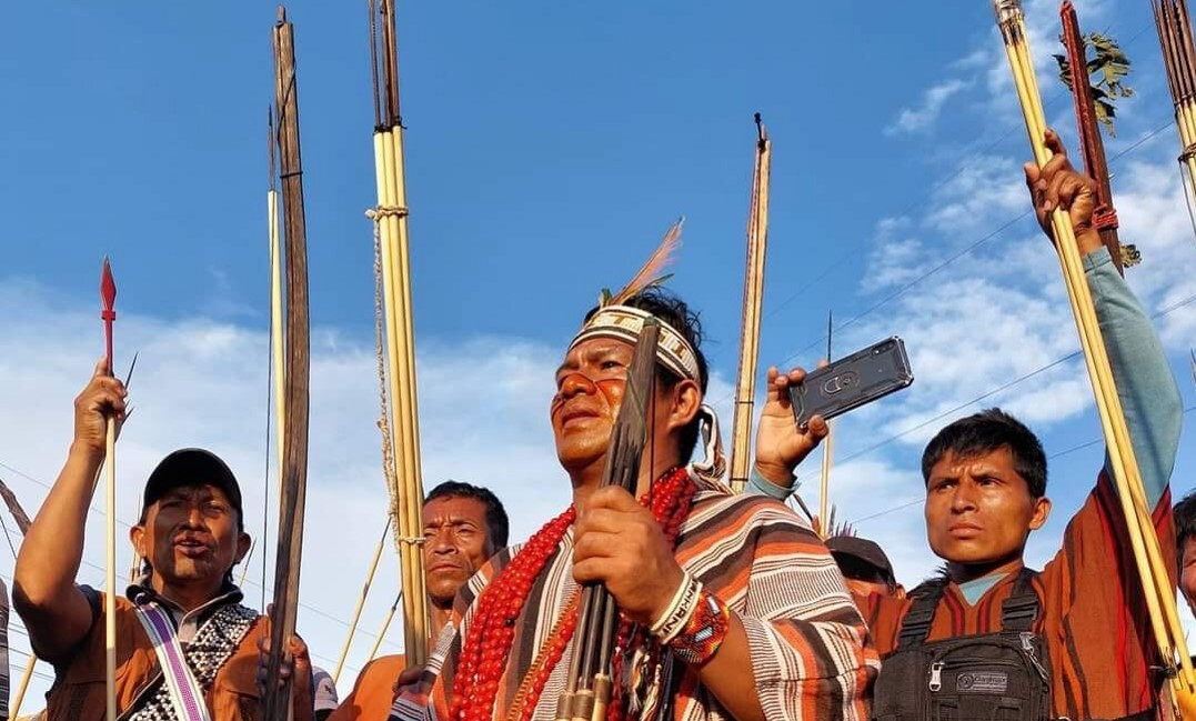 Pueblos indígenas anuncian movilización nacional hasta lograr adelanto de elecciones