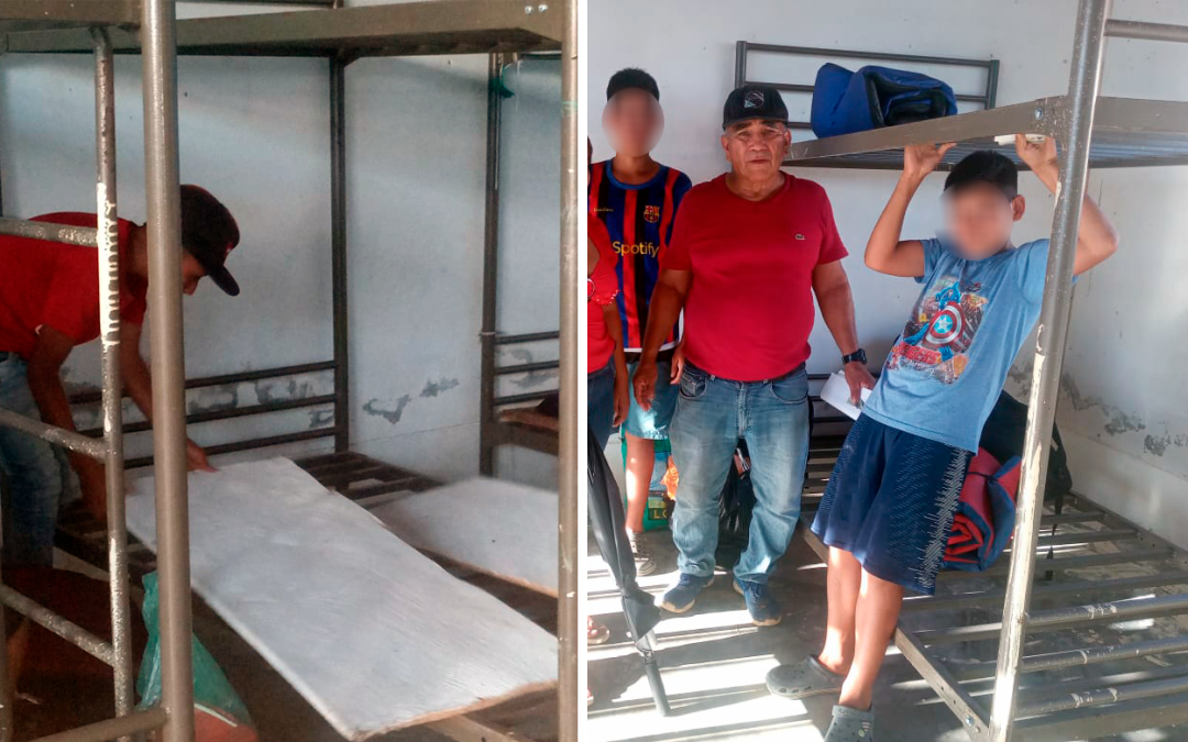 Loreto: Alumnos duermen sobre cartones por falta de recursos en residencia estudiantil del Putumayo
