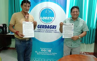 ACODECOSPAT y Gerdagri Loreto firman acuerdo por el desarrollo sostenible de las comunidades indígenas