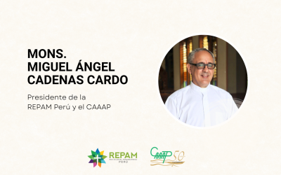 Monseñor Miguel Ángel Cadenas es el nuevo presidente del CAAAP y la REPAM Perú