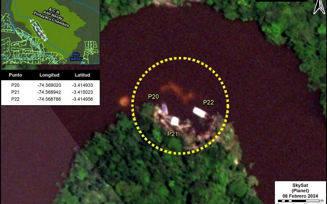 Loreto: Detectan primeros casos de deforestación por minería ilegal en el río Nanay