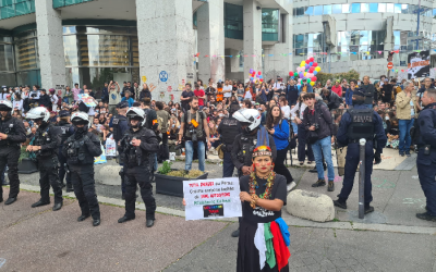 Francia: Cientos protestan contra Total Energies por vulnerar los derechos de los pueblos indígenas, 201 detenidos