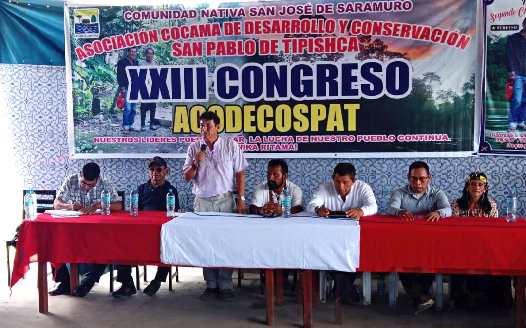 Loreto: Representantes de 64 comunidades cocamas se reunen en XXIII Congreso de la ACODECOSPAT