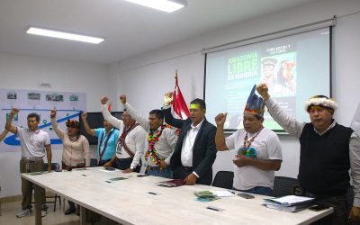 Amazonía Libre de Minería: Líderes indígenas de la Amazonía peruana rechazan el extractivismo minero