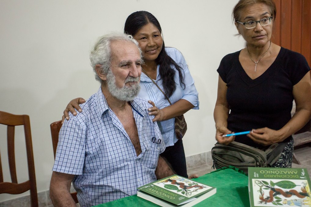 Alberto Chirif en Tarapoto