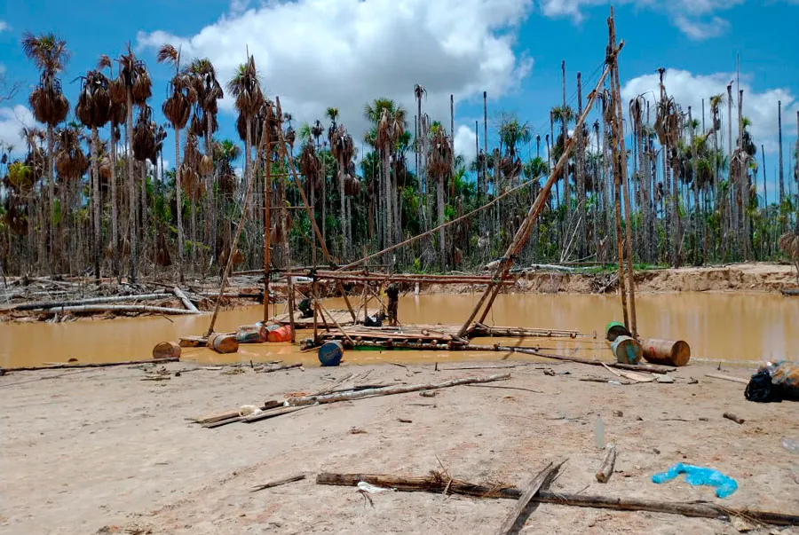 Nota de prensa: pueblo Awajún exige frenar la minería ilegal en su territorio
