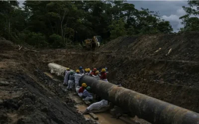 Gobierno awajún demanda a Petroperú por derrame de 3,000 barriles de crudo: niños recogieron el petróleo sin protección