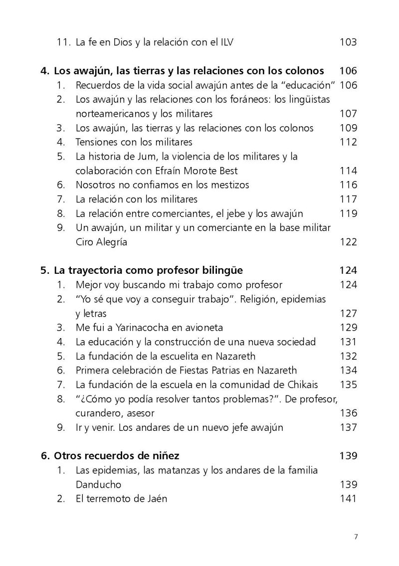 Por mi camino. Memorias de Daniel Danducho, primer profesor bilingüe awajún - Imagen 4
