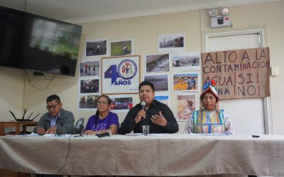 Plataforma Nacional de Afectados por Metales Tóxicos repudia eliminación de Comisión de Pueblos: “Es atentar contra nuestra vida”