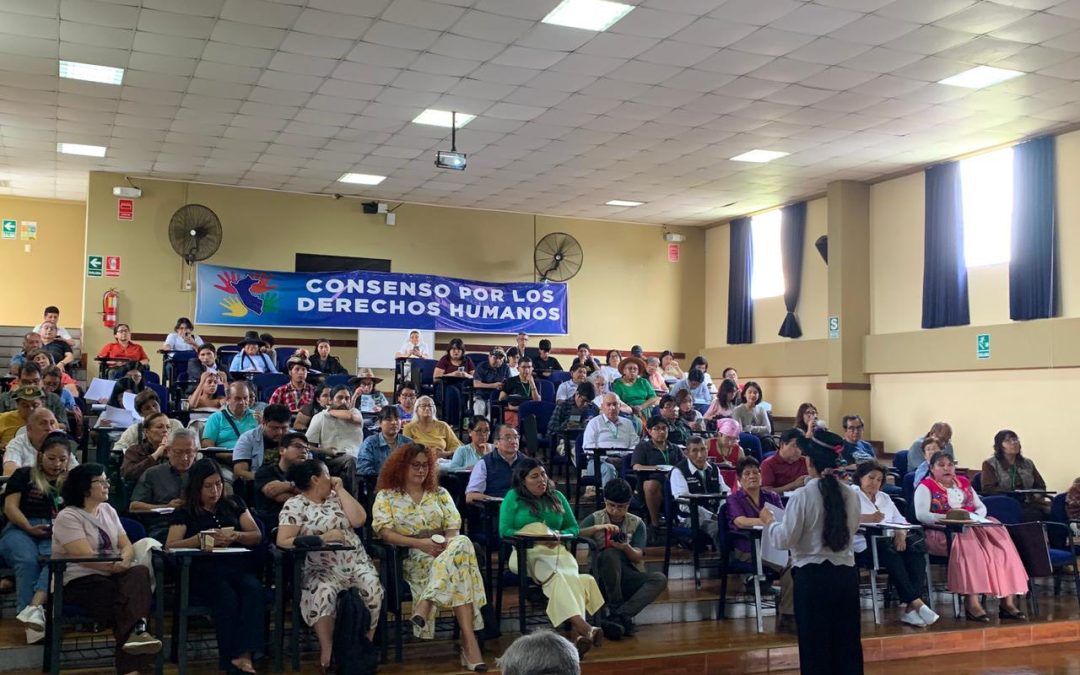 Consenso Nacional por los Derechos Humanos: una agenda clave para el Perú que viene