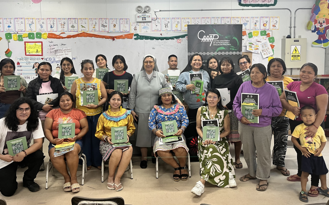 Cantagallo acogió jornada de diálogo y memoria protagonizada por mujeres indígenas shipibo-konibo